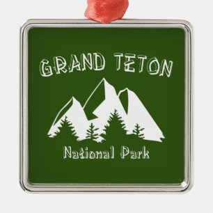 Grand Teton nationalpark Julgransprydnad Metall