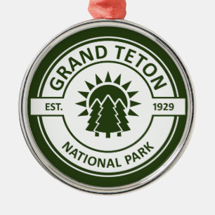 Grand Teton nationalpark Julgransprydnad Metall