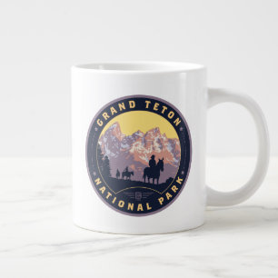 Grand Teton nationalpark Jumbo Mugg