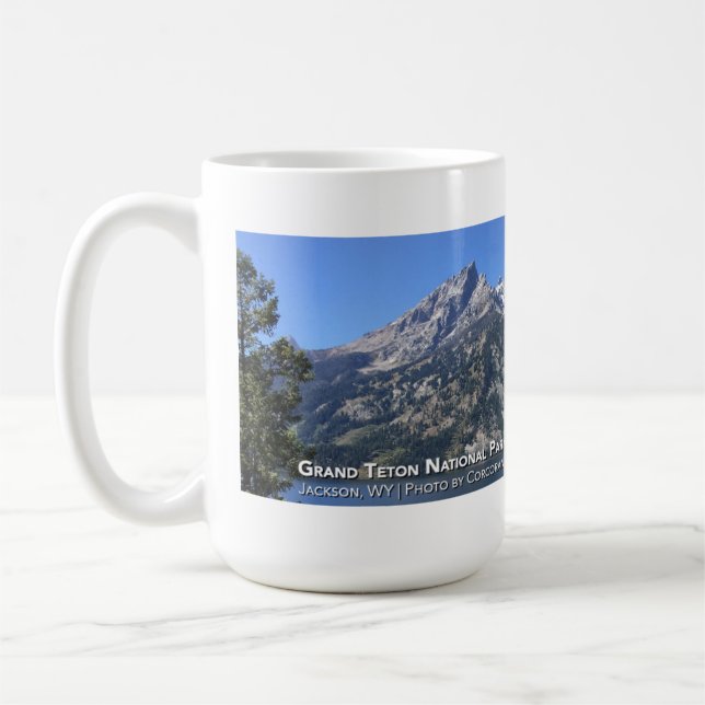 Grand Teton nationalpark Kaffemugg (Vänster)