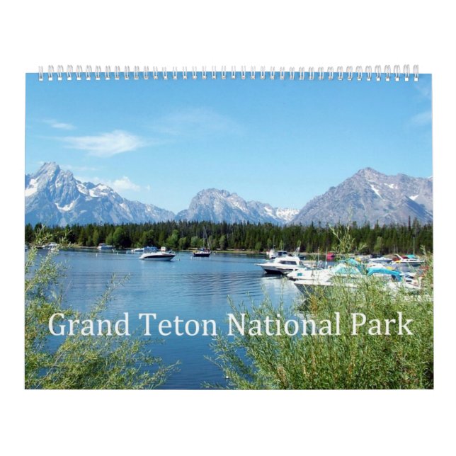 Grand Teton nationalpark Kalender (Omslag)