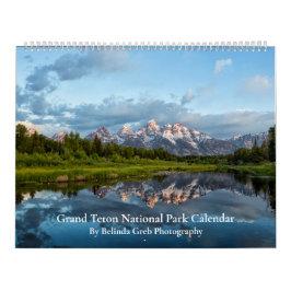 Grand Teton nationalpark Kalender