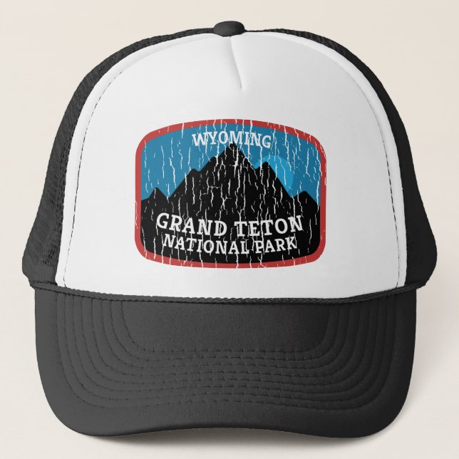 Grand Teton nationalpark Keps (Framsida)