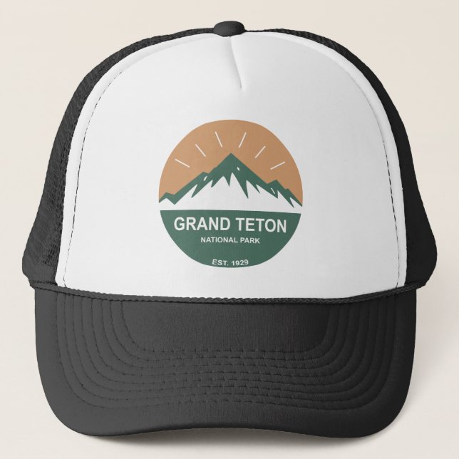 Grand Teton nationalpark Keps (Framsida)