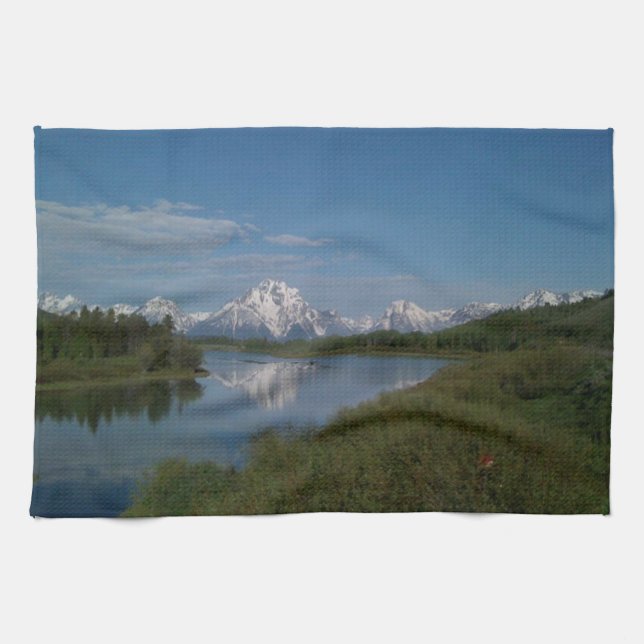 Grand Teton nationalpark Kökshandduk (Horisontell)