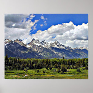 Grand Teton nationalpark l Poster