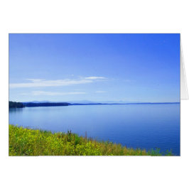Grand Teton nationalpark. Landskapsfoto Hälsningskort