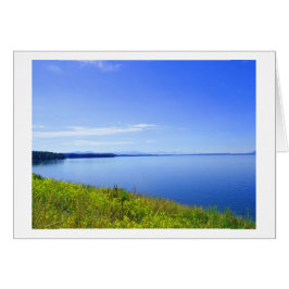 Grand Teton nationalpark. Landskapsfoto Hälsningskort