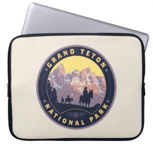 Grand Teton nationalpark Laptop Fodral