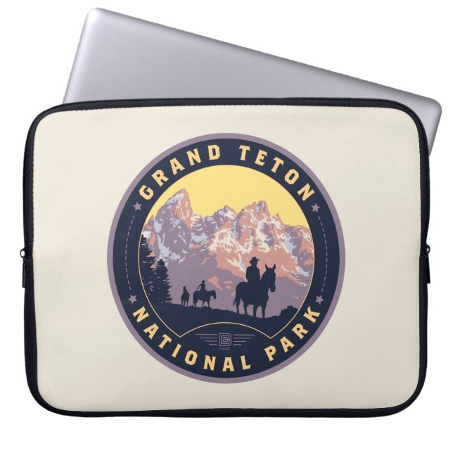 Grand Teton nationalpark Laptop Fodral (Framsidan)