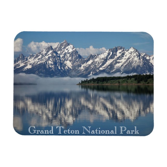 Grand Teton nationalpark Magnet (Horisontell)