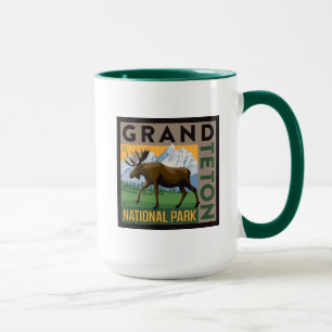 Grand Teton nationalpark Moose Mugg
