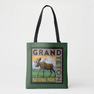 Grand Teton nationalpark Moose Tygkasse