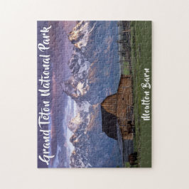 Grand Teton nationalpark Moulton Barn Photo Pussel