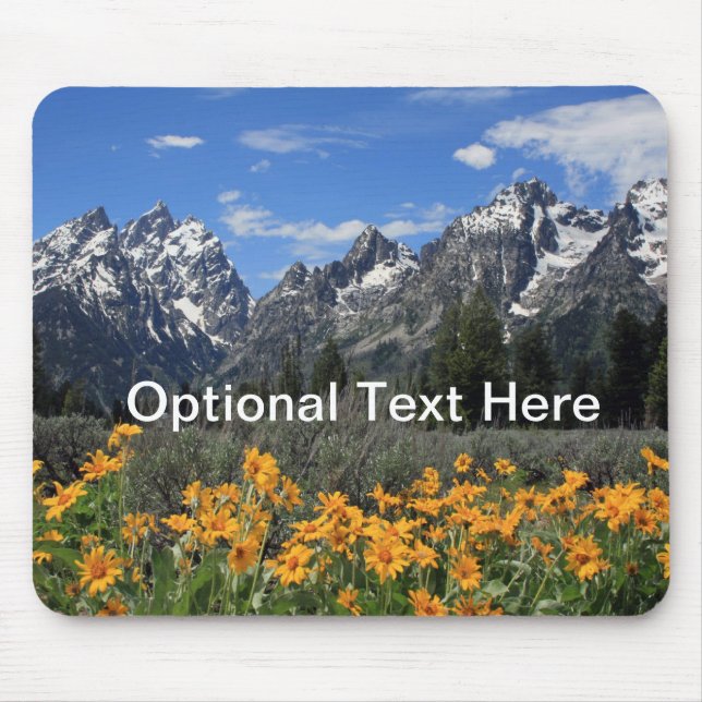 Grand Teton nationalpark Musmatta (Framsidan)