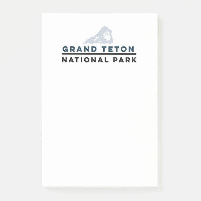 Grand Teton nationalpark Post-it Block (Framsida)