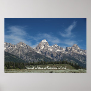 Grand Teton nationalpark Poster