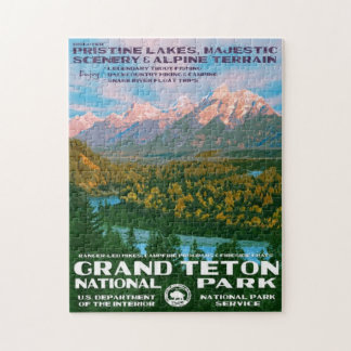 Grand Teton nationalpark Pussel