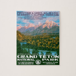 Grand Teton nationalpark Pussel