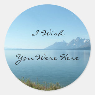 Grand Teton nationalpark Runt Klistermärke
