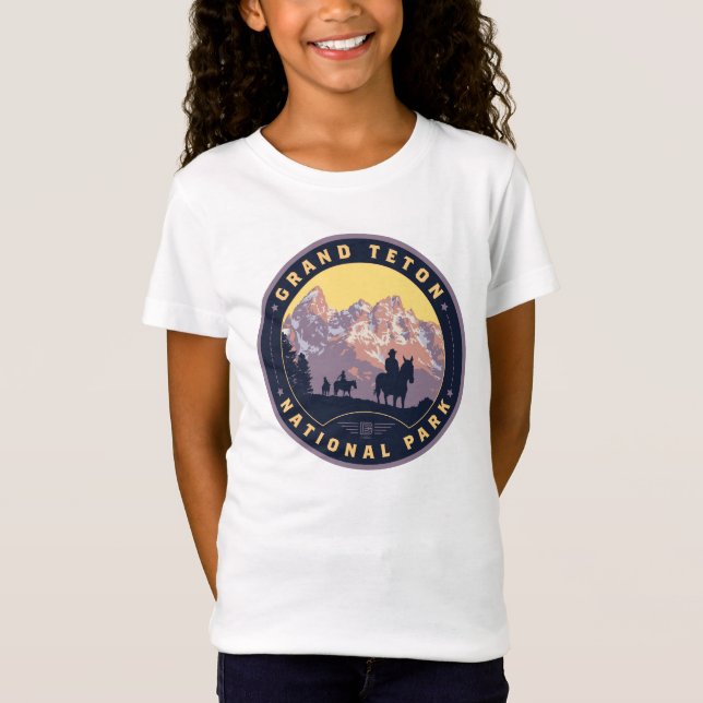 Grand Teton nationalpark T Shirt (Framsida)