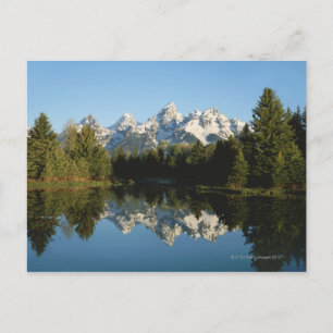 Grand Teton nationalpark, Teton Range, Wyoming, Vykort