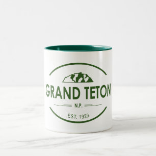Grand Teton nationalpark Två-Tonad Mugg