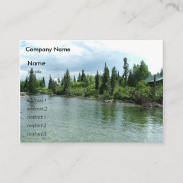 Grand Teton nationalpark under sommartid Visitkort