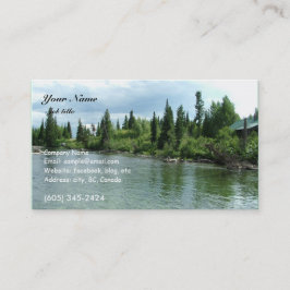 Grand Teton nationalpark under sommartid Visitkort