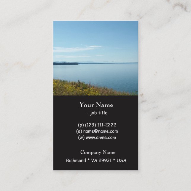 Grand Teton nationalpark Visitkort (Framsida)