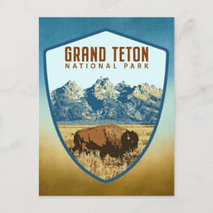 Grand Teton nationalpark Vykort