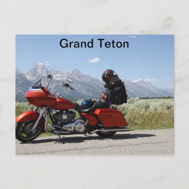 Grand Teton nationalpark Vykort (Framsida)