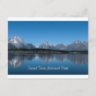 Grand Teton nationalpark Vykort