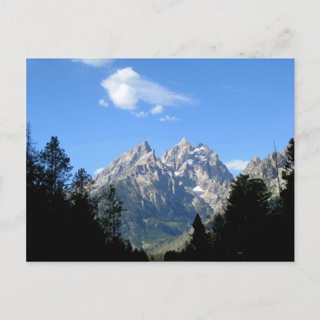 Grand Teton nationalpark Vykort (Framsida)