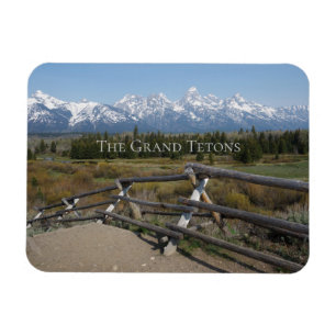 Grand Teton nationalpark Wyoming Magnet