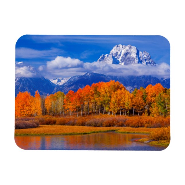 Grand Teton nationalpark | Wyoming Magnet (Horisontell)