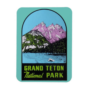Grand Teton nationalpark, Wyoming Magnet