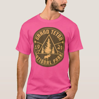 Grand Teton nationalpark Wyoming Moose Hiking Nat T Shirt