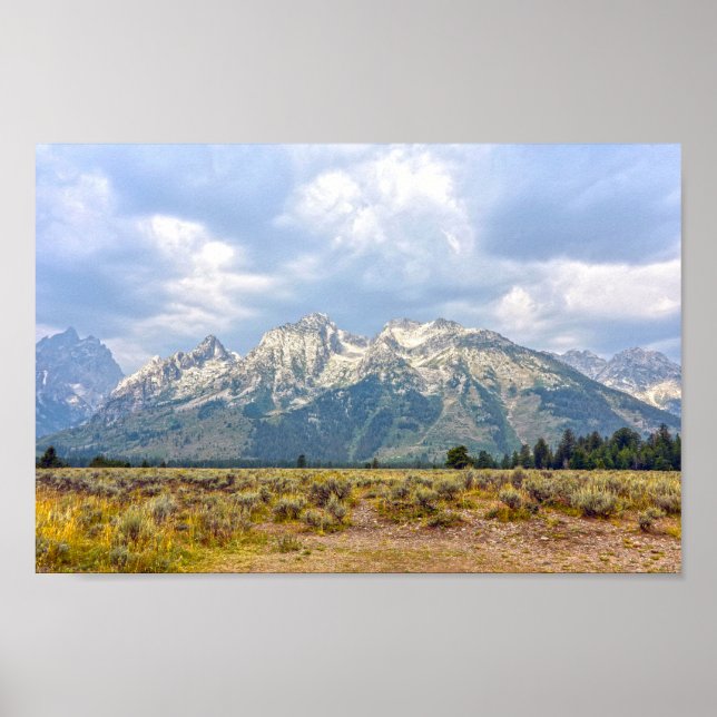 Grand Teton nationalpark, Wyoming Poster (Framsidan)