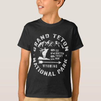 Grand Teton nationalpark Wyoming Souvenir T Shirt