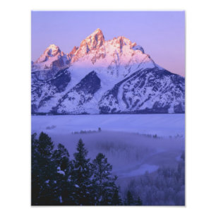 GRAND TETON NATIONALPARK, WYOMING. USA. Dimma & Fototryck