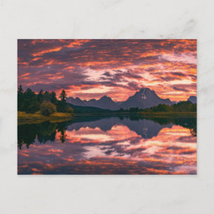 Grand Teton nationalpark, Wyoming Vykort