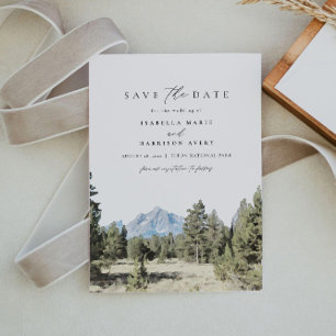 GRAND TETON nationalparksberget Spara datum I Inbjudningar