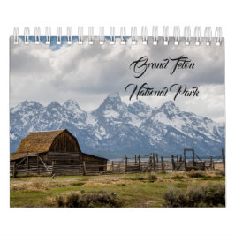 Grand Teton nationalparkskalender Kalender