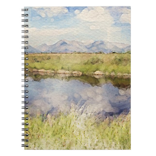 Grand Teton Notebook, nationalparken Journal Anteckningsbok (Framsidan)
