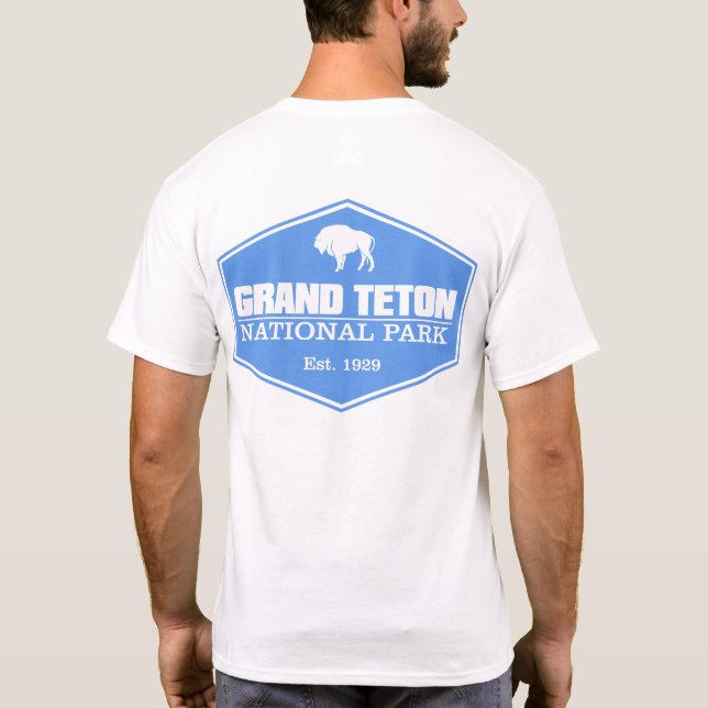 Grand Teton NP 3 T Shirt (Baksida)