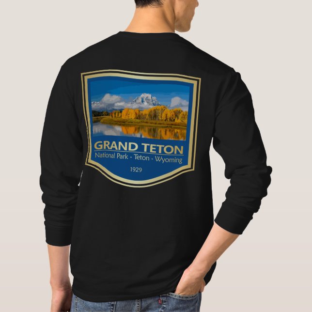 Grand Teton NP (PF2) T Shirt (Baksida)