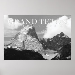 Grand Teton Poster, nationalparksutskrift Poster