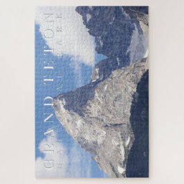 Grand Teton Puzzle, nationalparken Jigszle Puzzle Pussel