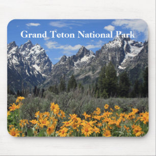 Grand Teton Springtime Souvenir Photo Musmatta